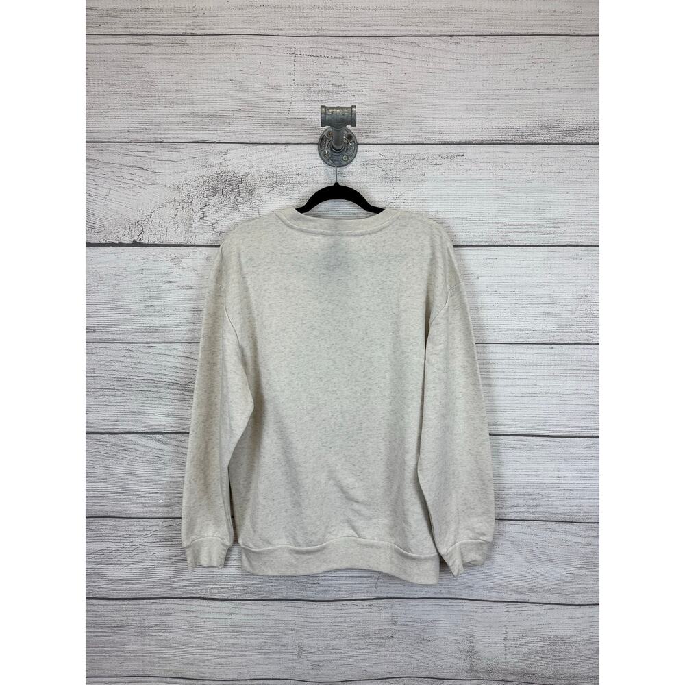 Kerusso Women's Cream Books Graphic Religious Sweatshirt Size Large - Picture 5 of 5